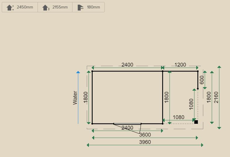 Summerhouse SP44t Bespoke Design Possible Lugarde