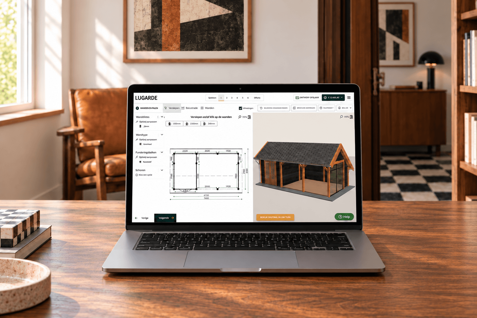 Een bestaand ontwerp of een tuinhuis op maat?