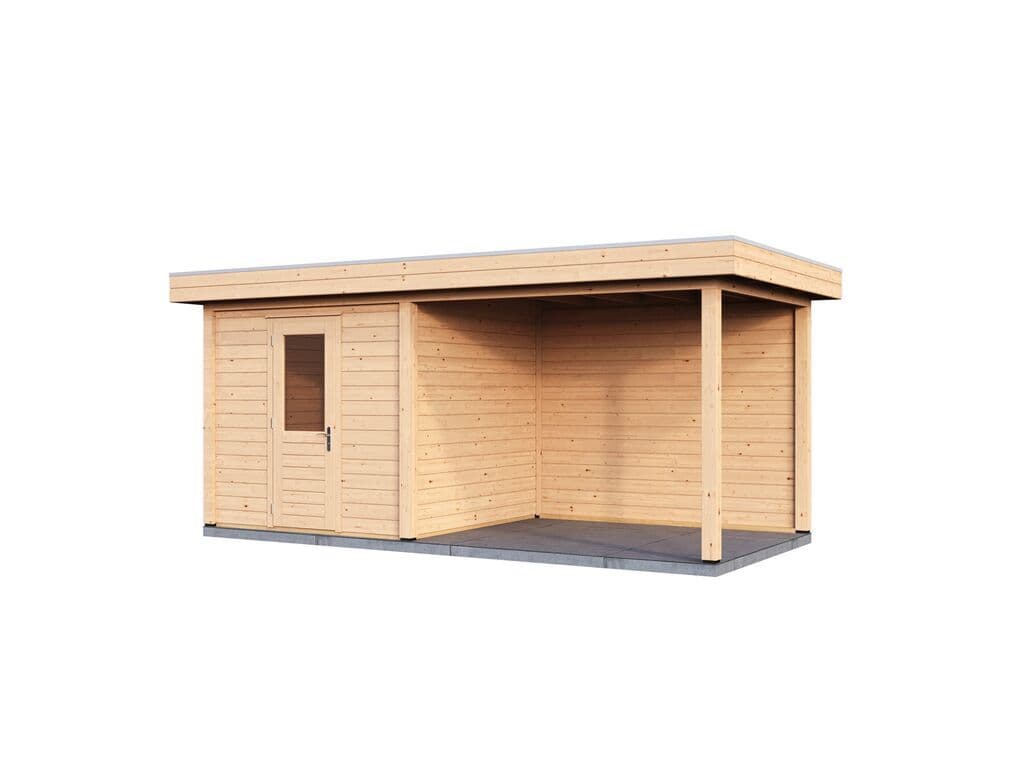 Garden room with Veranda Birmingham 250x250cm + 300cm